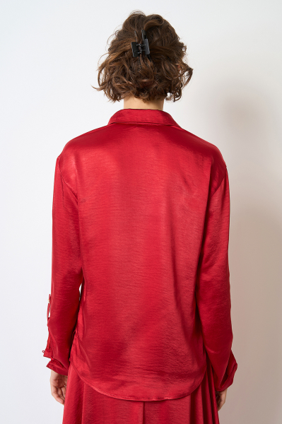 Bluse 39008p Rot