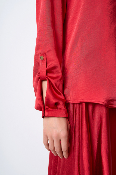 Bluse 39008p Rot