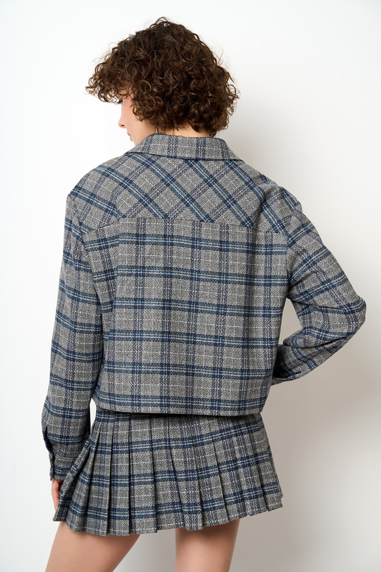 Jacke 39077p Sw/B