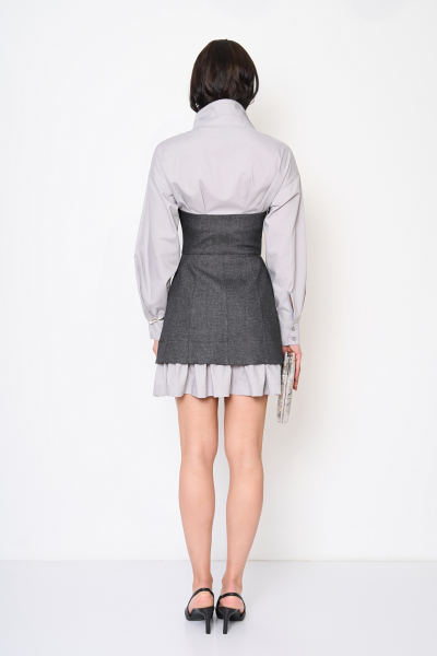Kleid 42004 Grau