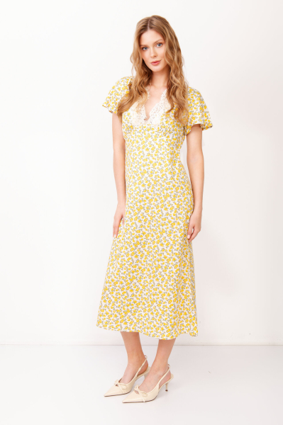 Kleid 42105 Gelb